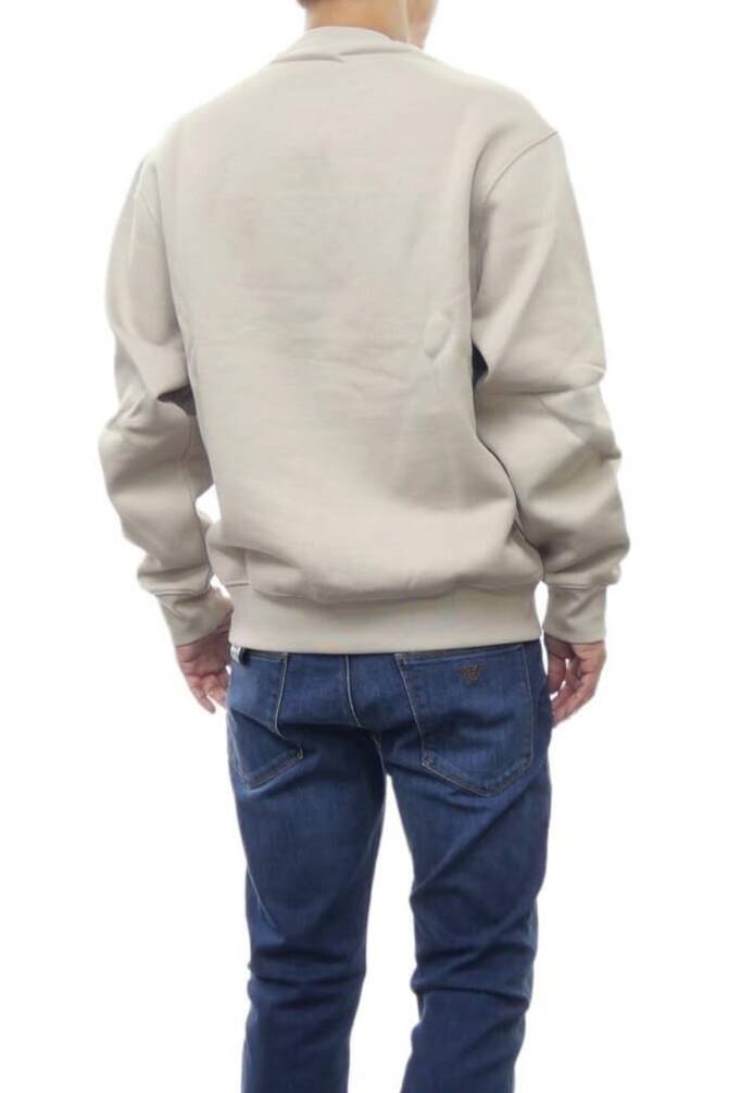 Armani Exchange Erkek Fermuarlı Sweatshirt Bej 6DZMAAZJKAZ - 5