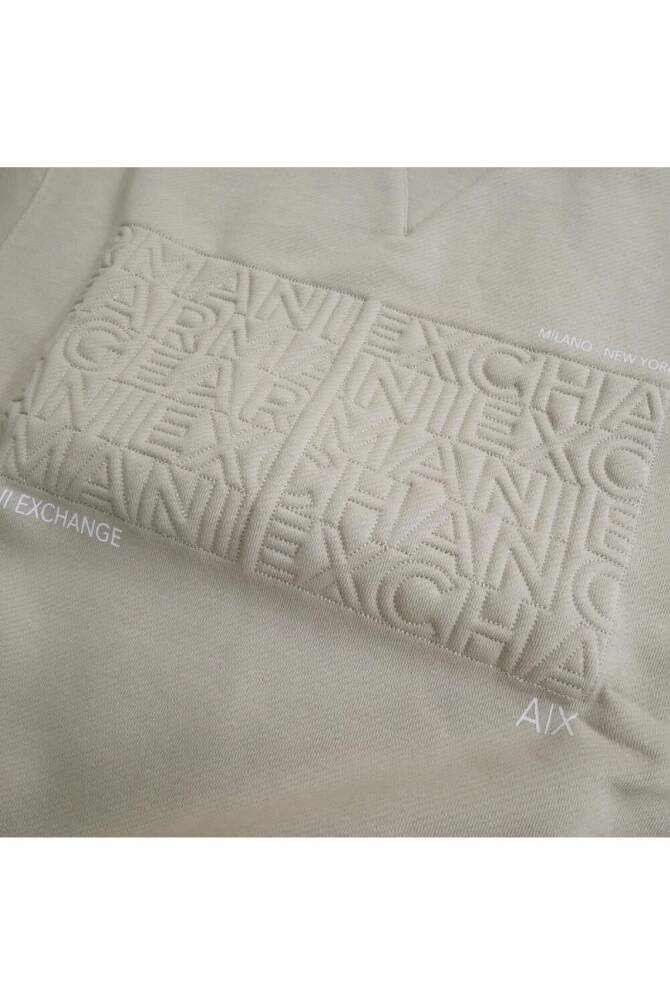 Armani Exchange Erkek Fermuarlı Sweatshirt Bej 6DZMAAZJKAZ - 2