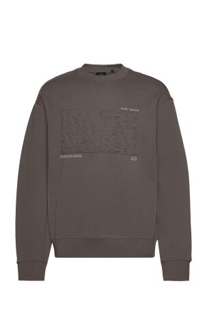 Armani Exchange Erkek Fermuarlı Sweatshirt Multi 6DZMAAZJKAZ - 2