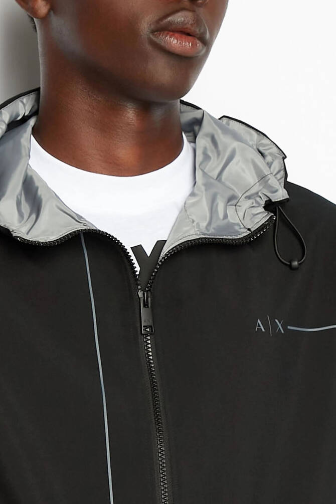 Armani Exchange Erkek Mont&Kaban Siyah 3RZB01ZNB7Z - 2