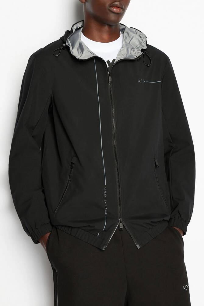 Armani Exchange Erkek Mont&Kaban Siyah 3RZB01ZNB7Z - 1