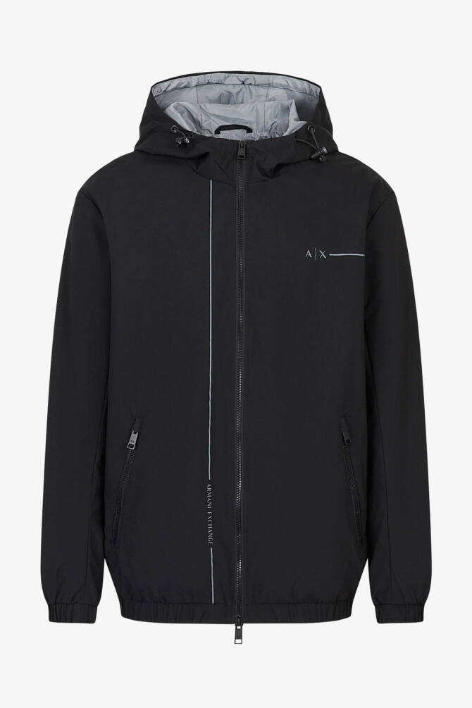 Armani Exchange Erkek Mont&Kaban Siyah 3RZB01ZNB7Z - 4