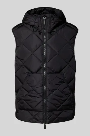 Armani Exchange Erkek Şişme Yelek Siyah 6DZQ01ZN4XZ - 4