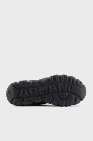 Armani Exchange Erkek Sneaker Siyah XUX234XV872 - 5