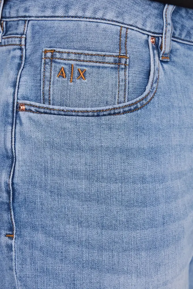 Armani Exchange Erkek Şort Denim 3RZJ65 - 5