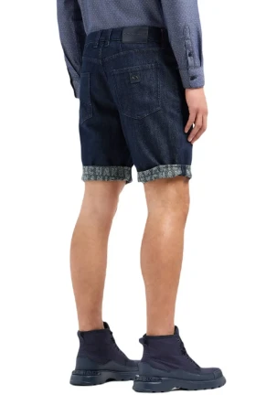 Armani Exchange Erkek Şort İndigo Denim Blue Ni 3DZJ65Z1XKZ - 3