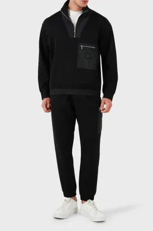 Armani Exchange Erkek Sweatshirt Siyah XM000083AF10818 - 3