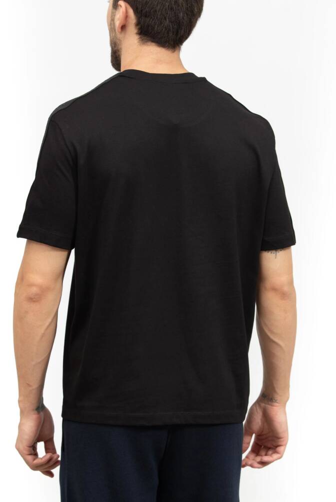 Armani Exchange Erkek Tişört Siyah 6DZTLAZJ9JZ - 4
