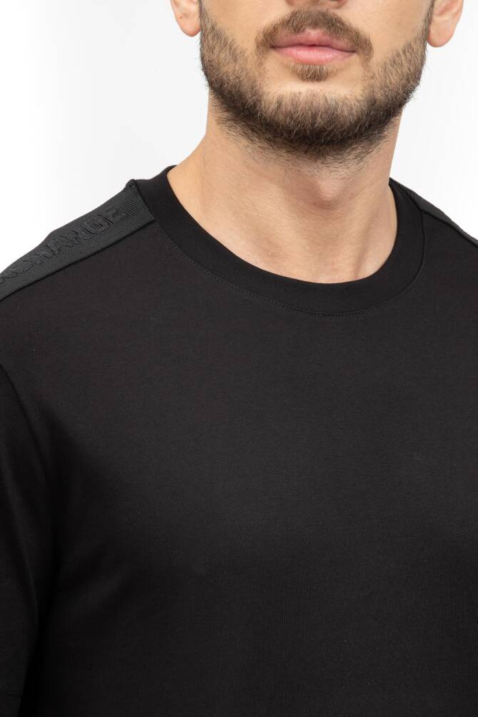 Armani Exchange Erkek Tişört Siyah 6DZTLAZJ9JZ - 3