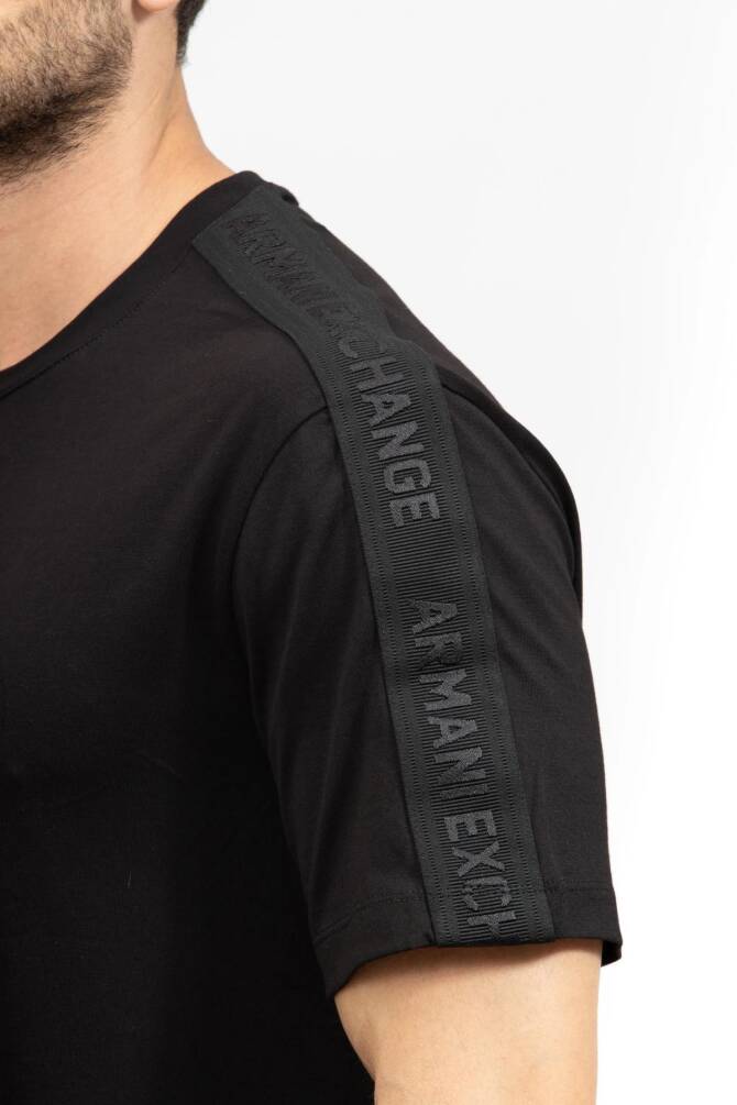 Armani Exchange Erkek Tişört Siyah 6DZTLAZJ9JZ - 2