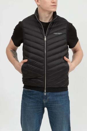 Armani Exchange Erkek Yelek Siyah 8NZQ52ZNW3Z - 1
