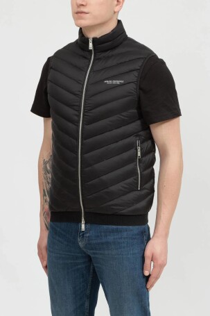 Armani Exchange Erkek Yelek Siyah 8NZQ52ZNW3Z - 4