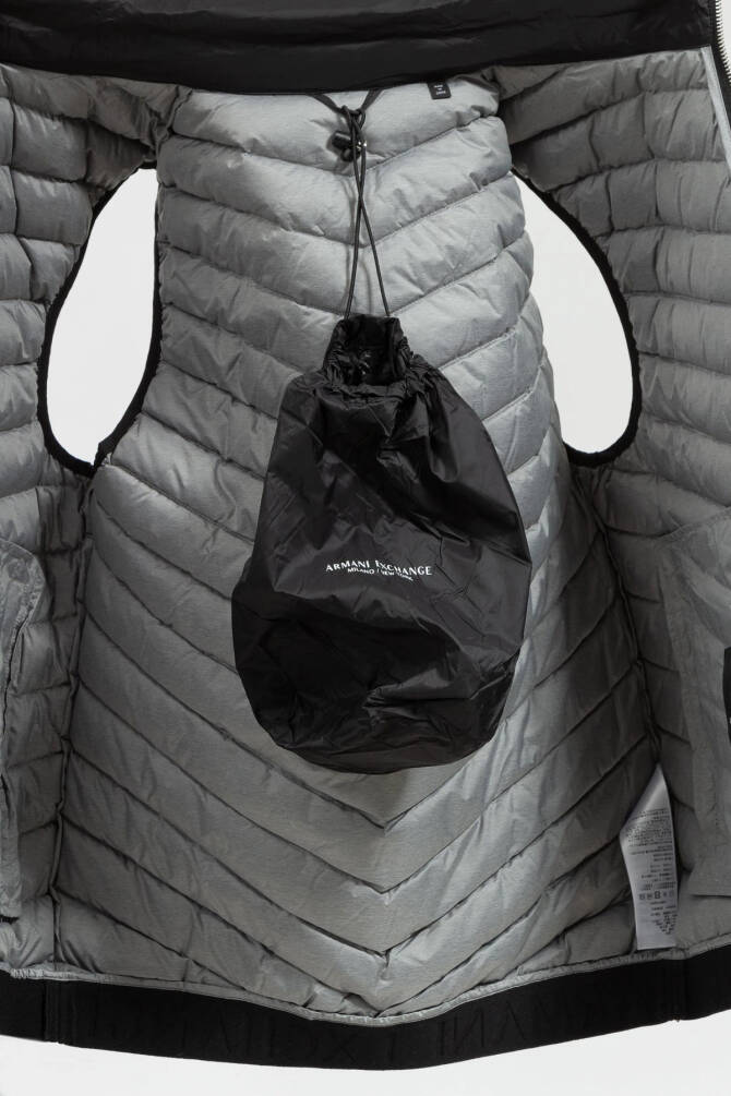Armani Exchange Erkek Yelek Siyah 8NZQ52ZNW3Z - 9