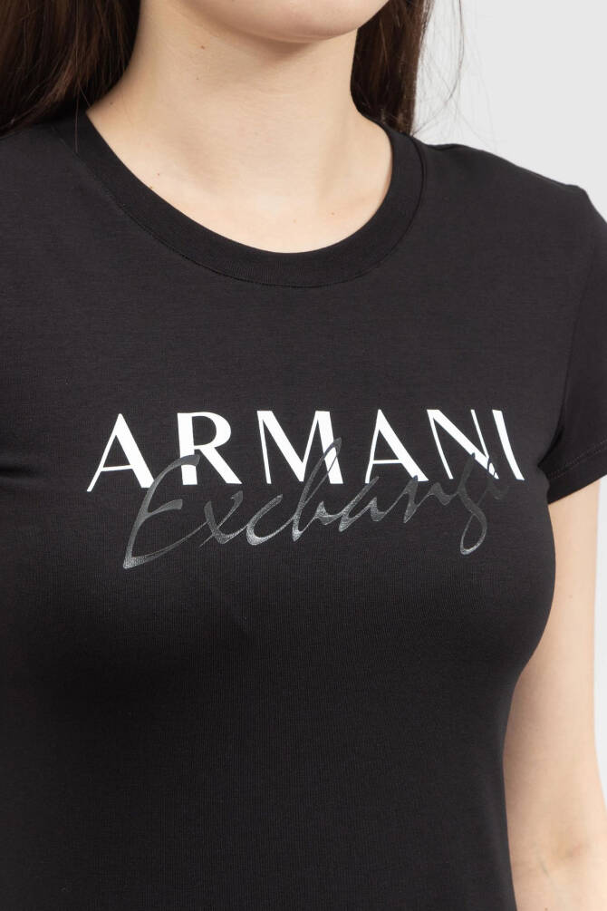 Armani Exchange Kadın Tişört Siyah 3RYTBKYJDTZ - 2