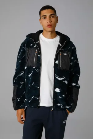Ellesse Erkek Fermuarlı Kapüşonlu Ceket Mavi - 1