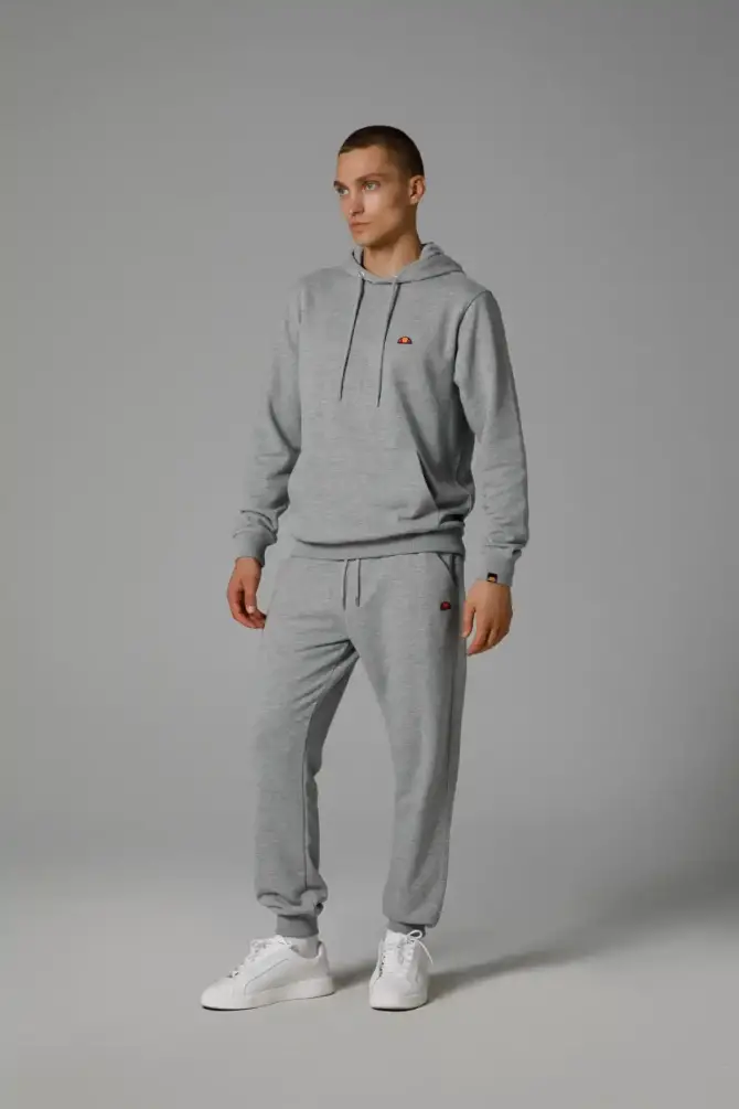 Ellesse Erkek Kapüşonlu Erkek Sweatshirt Gri - 3