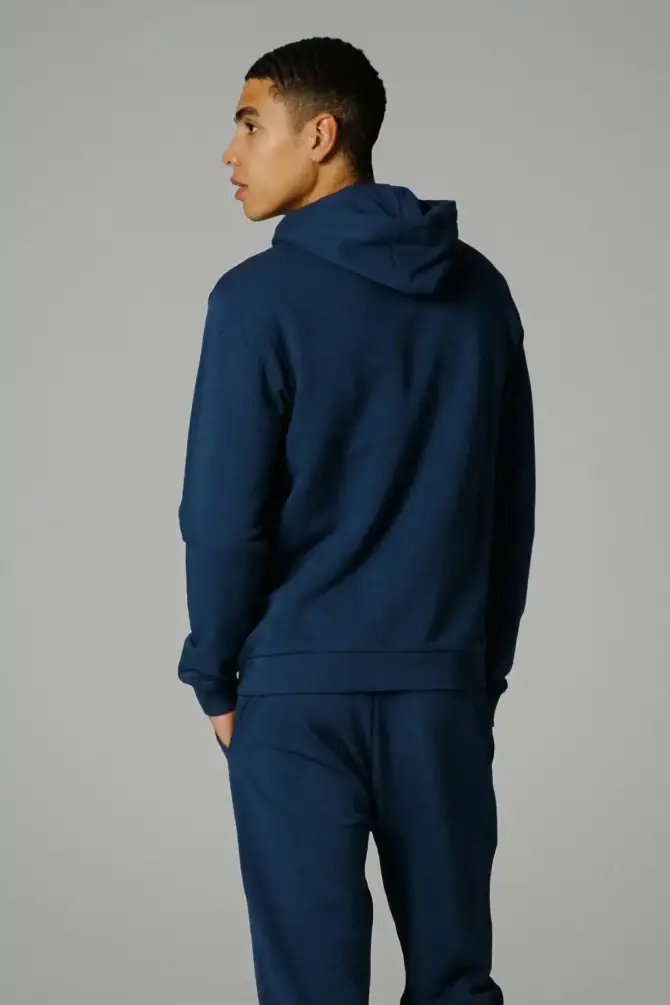 Ellesse Erkek Kapüşonlu Erkek Sweatshirt Lacivert - 2