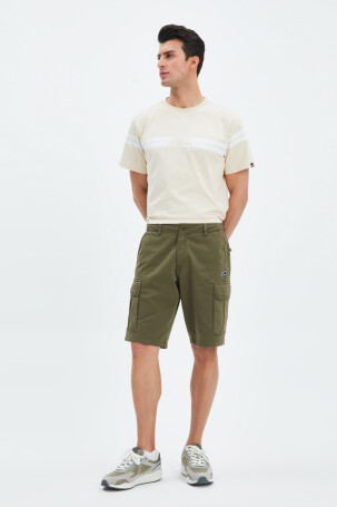 Ellesse Erkek Kargo Şort Haki - 5