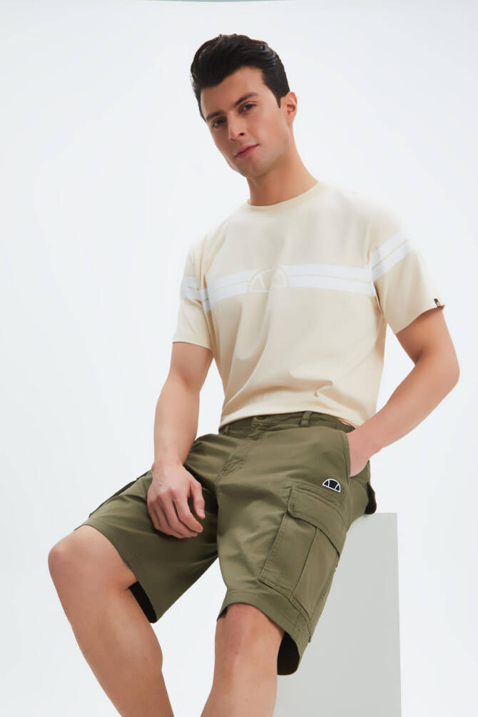 Ellesse Erkek Kargo Şort Haki - 8