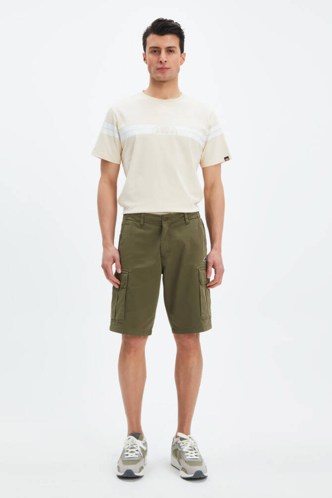 Ellesse Erkek Kargo Şort Haki - 9