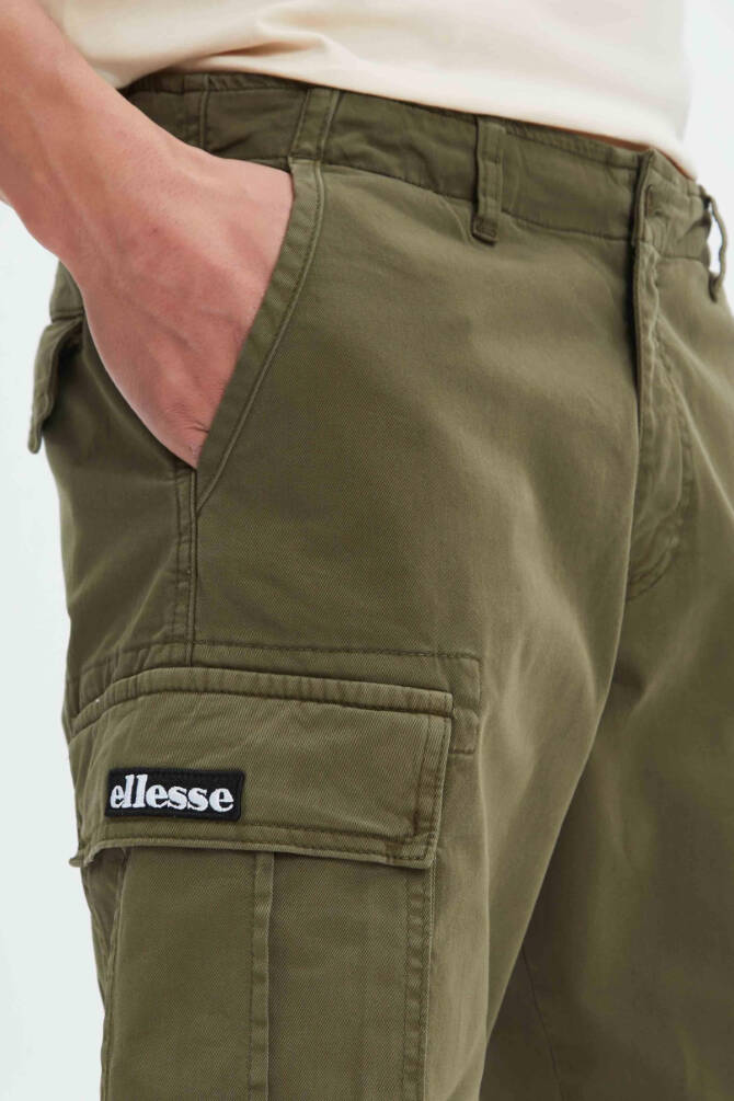 Ellesse Erkek Kargo Şort Haki - 10