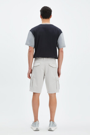 Ellesse Erkek Kargo Şort Taş - 5