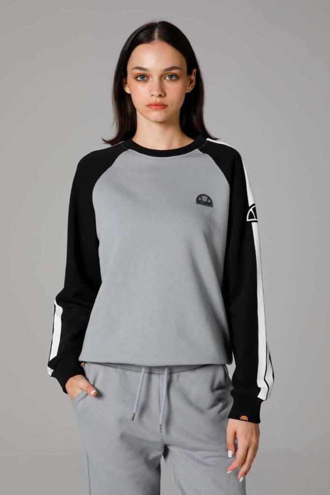 Ellesse Kadın Sweatshirt Gri - 1