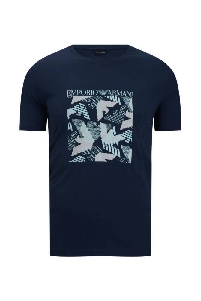 Emporio Armani Erkek Tişört Lacivert - 1