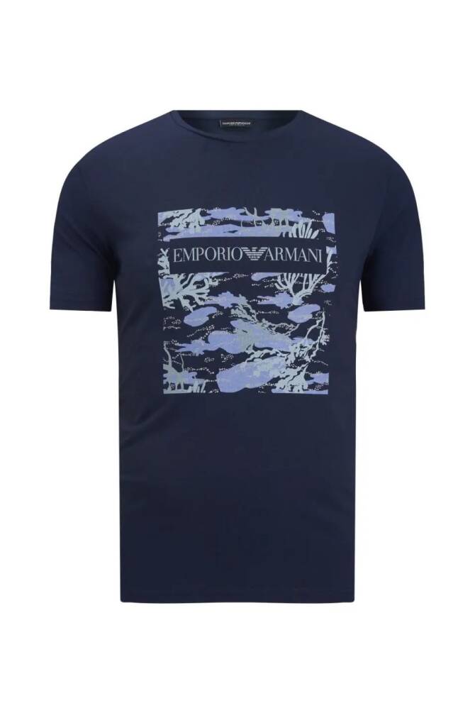 Emporio Armani Erkek Tişört Lacivert - 1