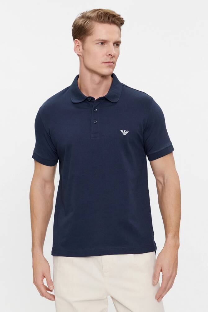 Emporio Armani Erkek Tişört Lacivert - 1
