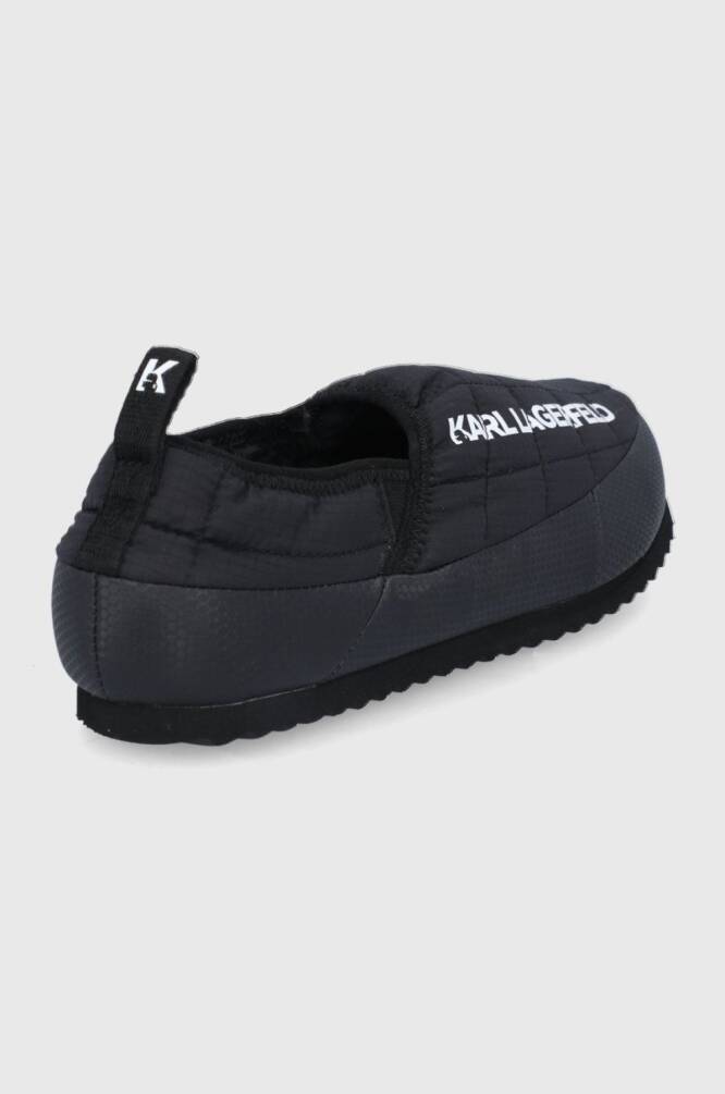 Karl Lagerfeld Erkek Ayakkabı Siyah - 4