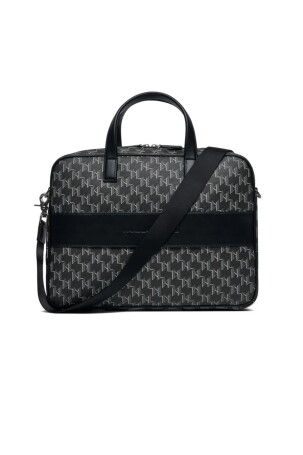 Karl Lagerfeld Erkek El Çantası Siyah - 4
