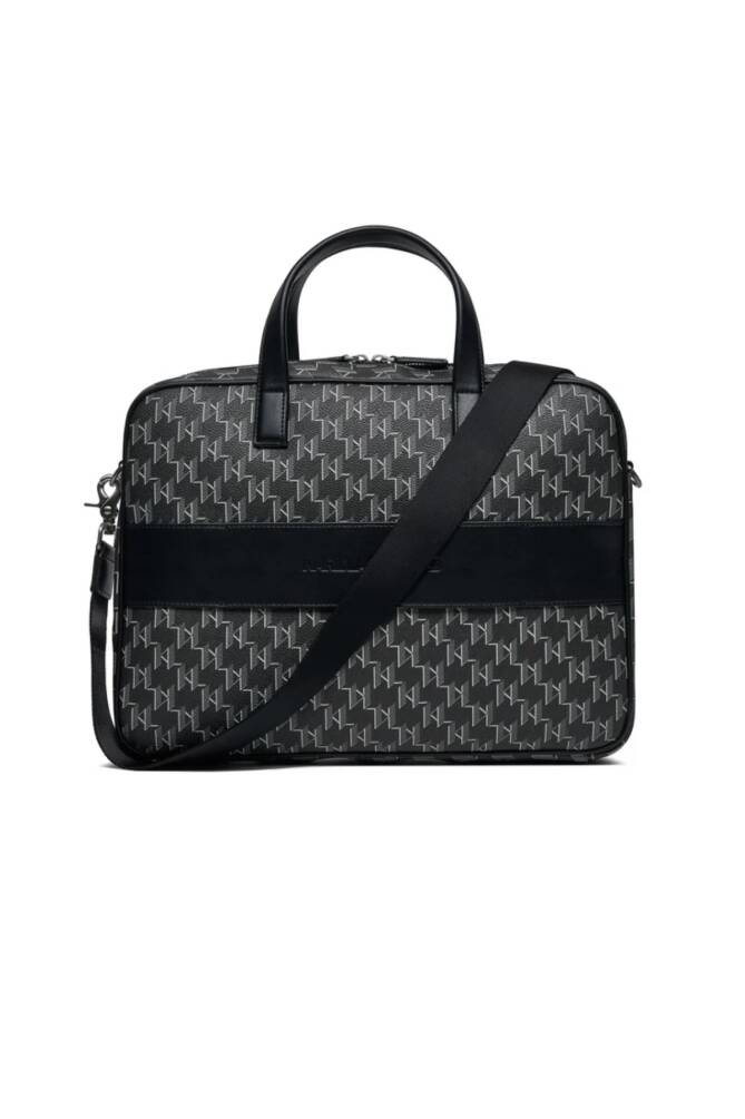 Karl Lagerfeld Erkek El Çantası Siyah - 4