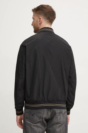 Karl Lagerfeld Erkek Mont Siyah 505405551501 BOMBER - 5