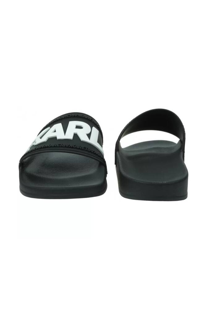 Karl Lagerfeld Erkek Terlik Siyah - 3