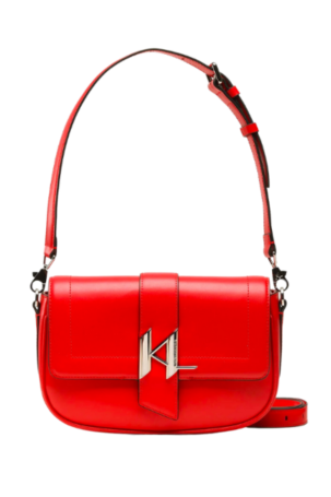 Karl Lagerfeld Kadın Mini Omuz Çantası Kırmızı - 1