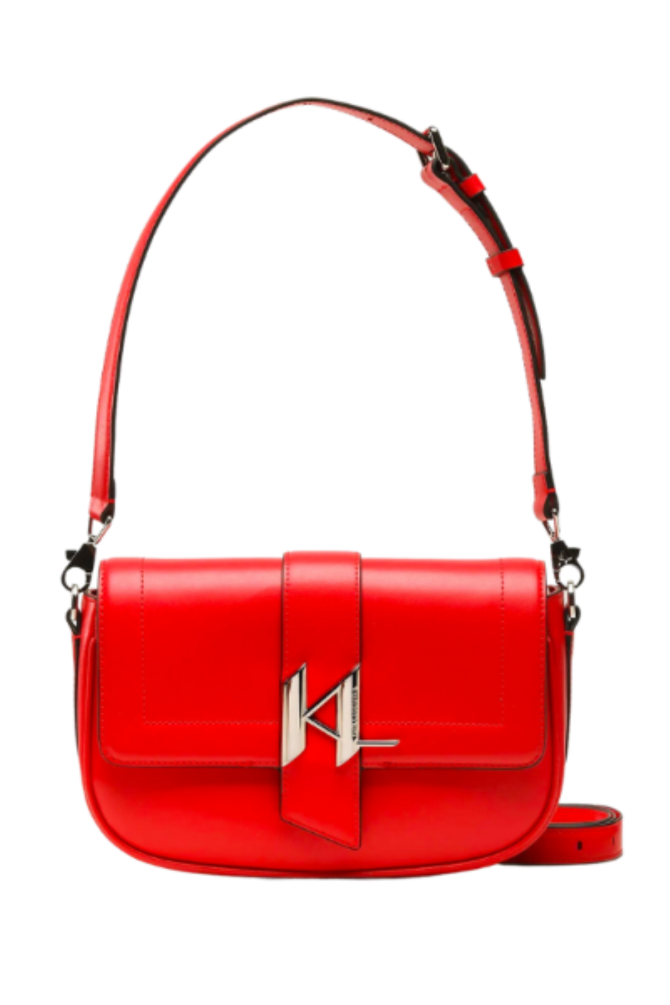 Karl Lagerfeld Kadın Mini Omuz Çantası Kırmızı - 1