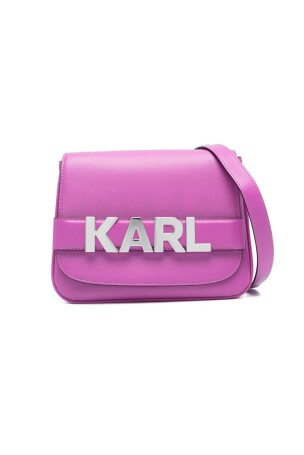 Karl Lagerfeld Kadın Mini Omuz Çantası Lila - 1