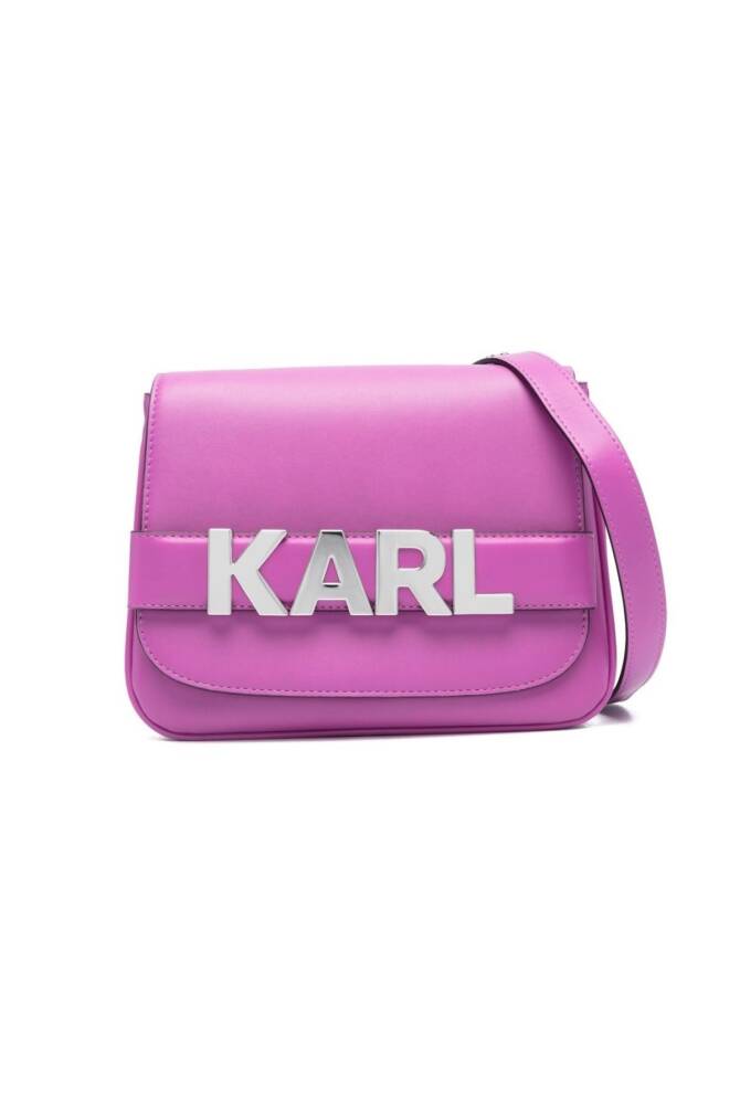 Karl Lagerfeld Kadın Mini Omuz Çantası Lila - 1