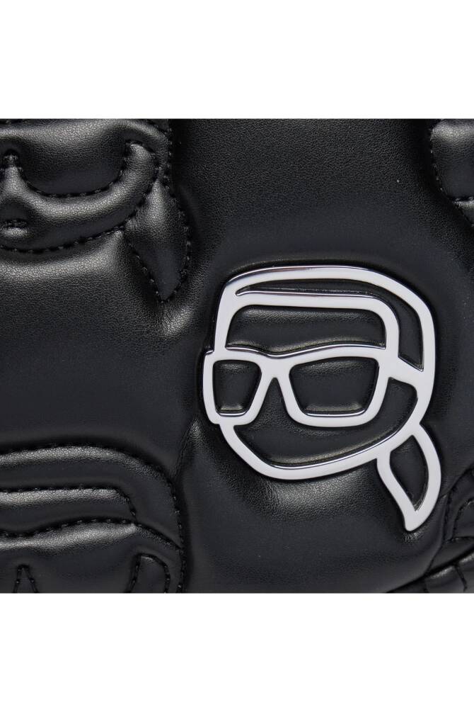 Karl Lagerfeld Kadın Mini Omuz Çantası Siyah - 3