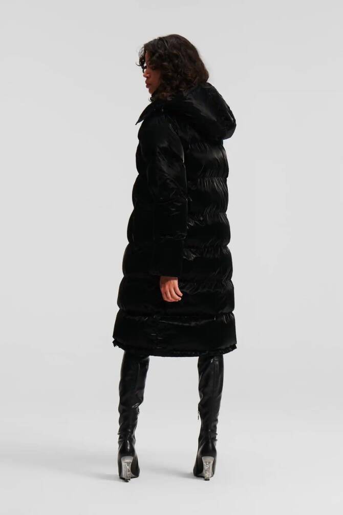 Karl Lagerfeld Kadın Mont Siyah - 2