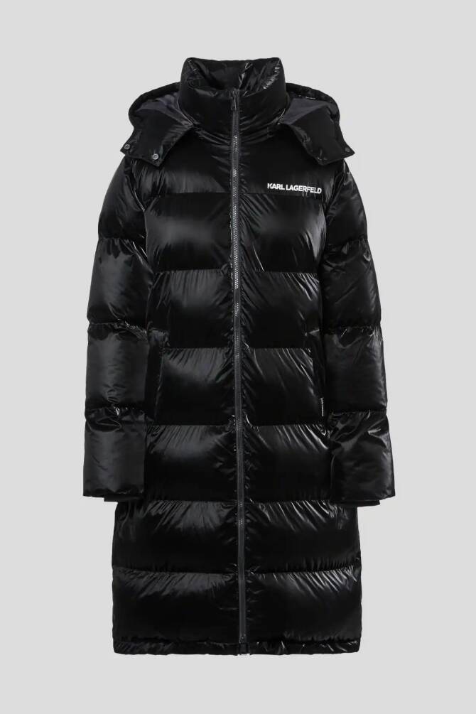 Karl Lagerfeld Kadın Mont Siyah - 3