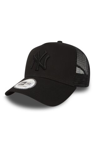 New Era Clean Trucker Neyyan Blkblk Şapka Siyah - 1