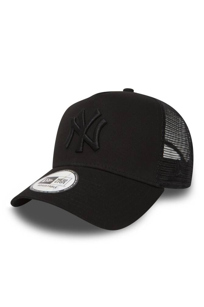 New Era Clean Trucker Neyyan Blkblk Şapka Siyah - 1
