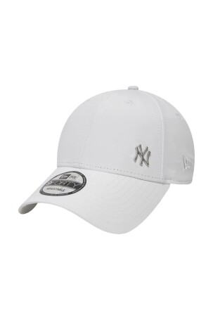New Era Mlb Flawless Logo Basic 940 Neyyan Şapka Beyaz - 1