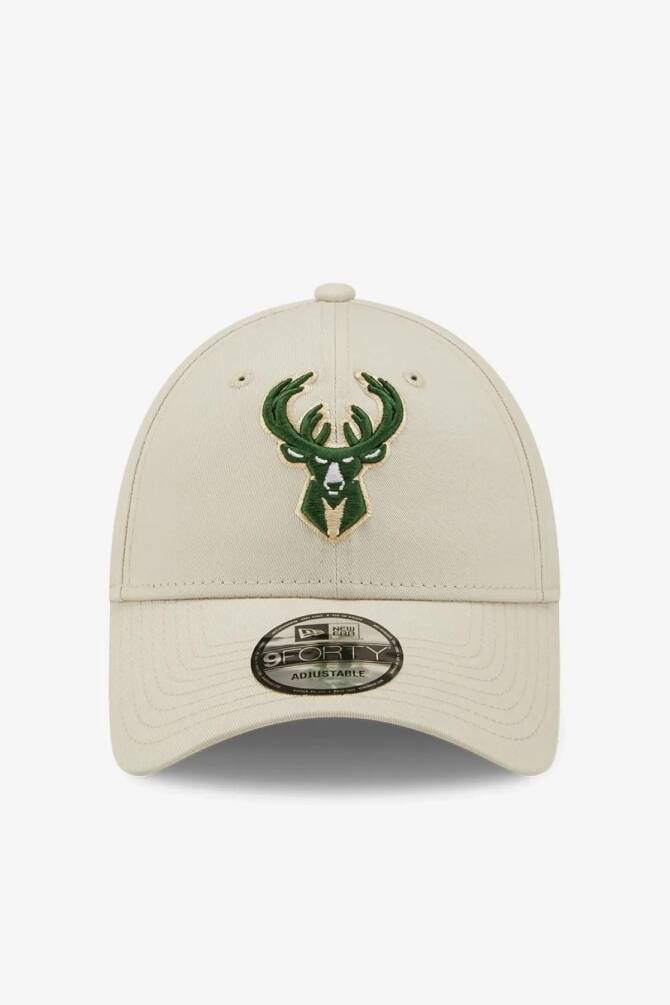 New Era Nba Essential 9Forty Milbuc Şapka Bej - 2