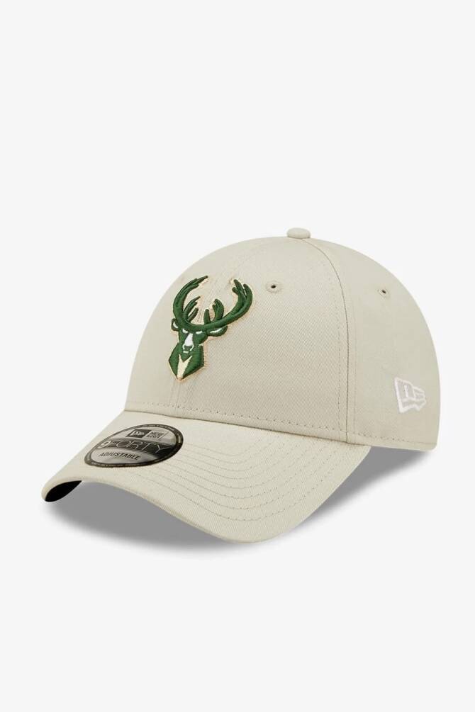 New Era Nba Essential 9Forty Milbuc Şapka Bej - 1