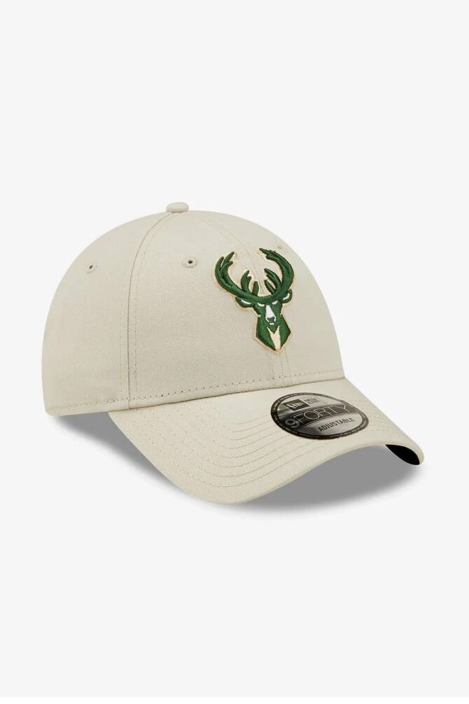New Era Nba Essential 9Forty Milbuc Şapka Bej - 3