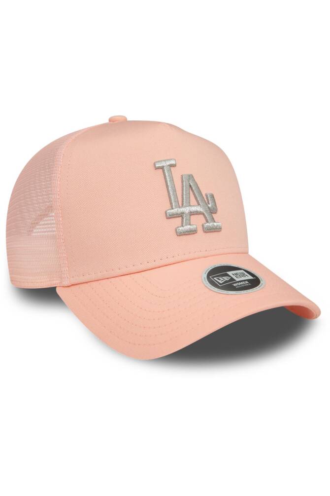 New Era Wmns Metallic Trucker Losdod Plmmts Şapka Pembe - 3