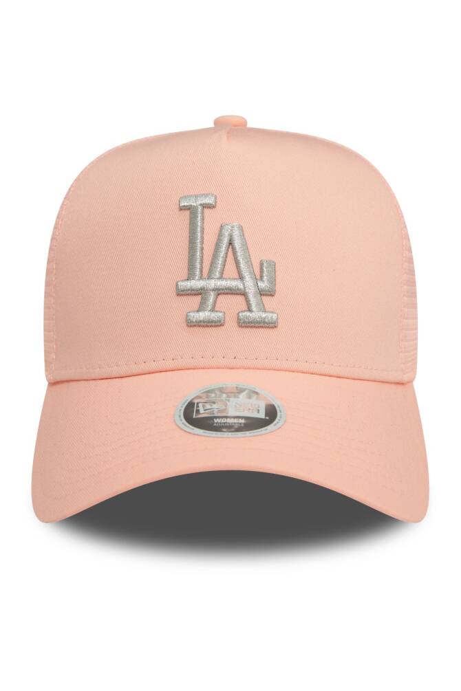 New Era Wmns Metallic Trucker Losdod Plmmts Şapka Pembe - 2